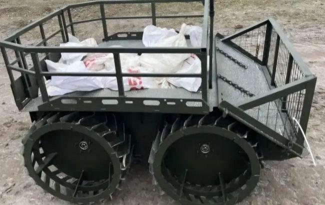 The Defense Ministry has approved the use of a silent logistics robot in the Ukrainian Armed Forces (photo).